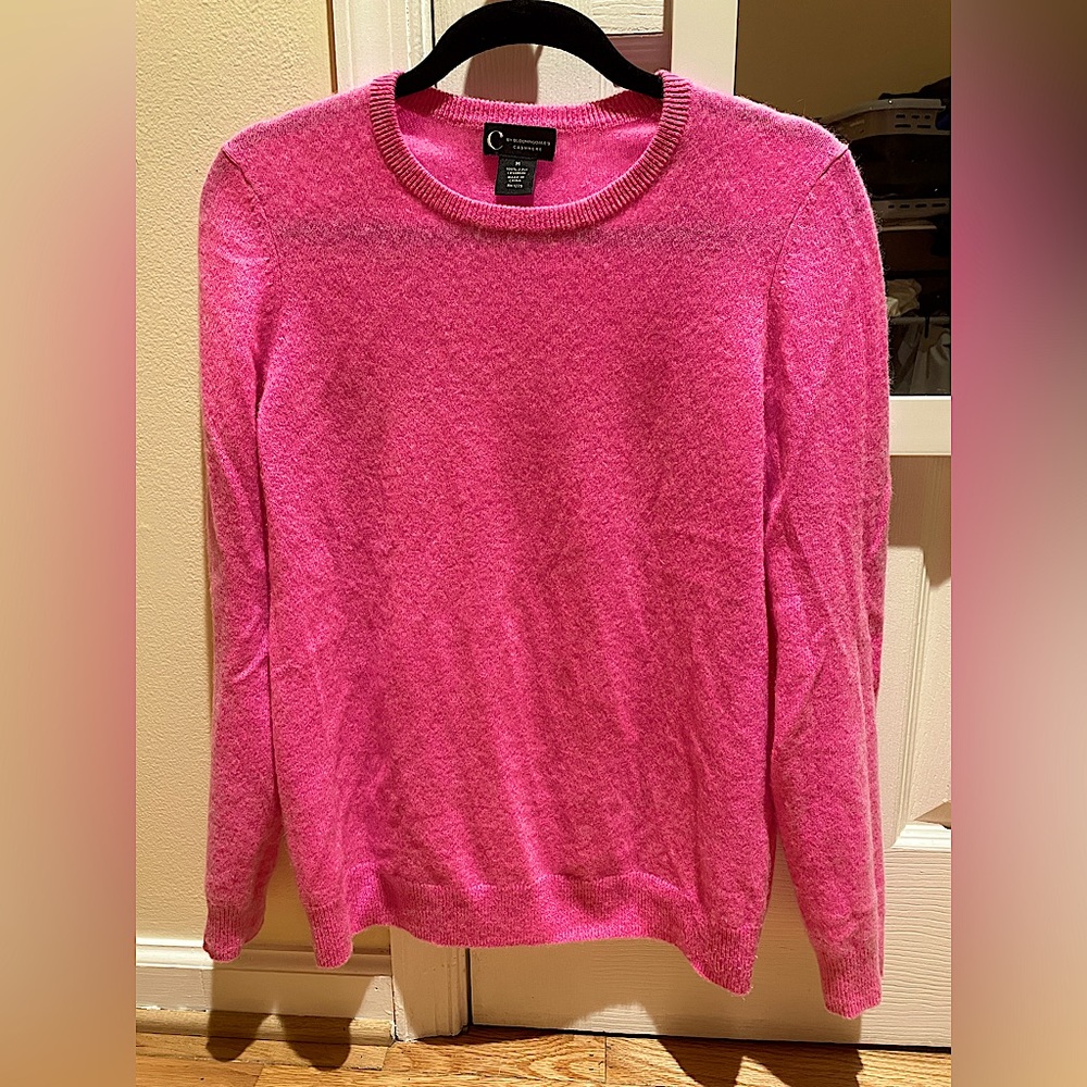 100% Cashmere Sweater - Pink Bloomingdale’s